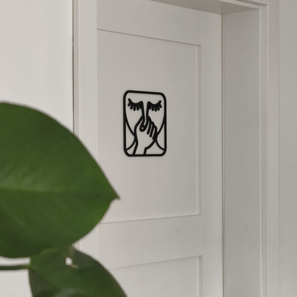 Türschild MIEF – aus PLA